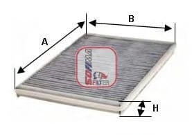 S 4218 CA Sofima Фільтр салону