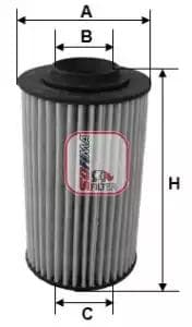 S 5163 PE Sofima Масляный фильтр