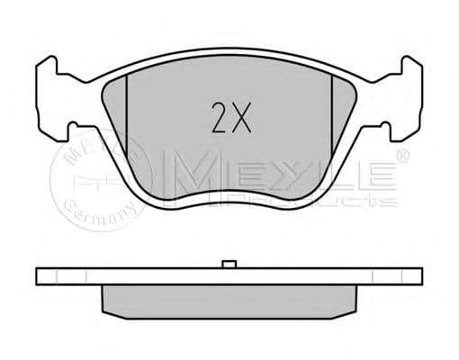 025 232 8919/W Meyle Тормозные колодки