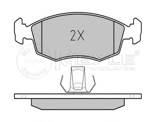 025 235 5218 Meyle Тормозные колодки