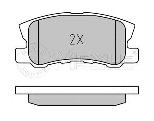 025 235 8216/PD Meyle Тормозные колодки