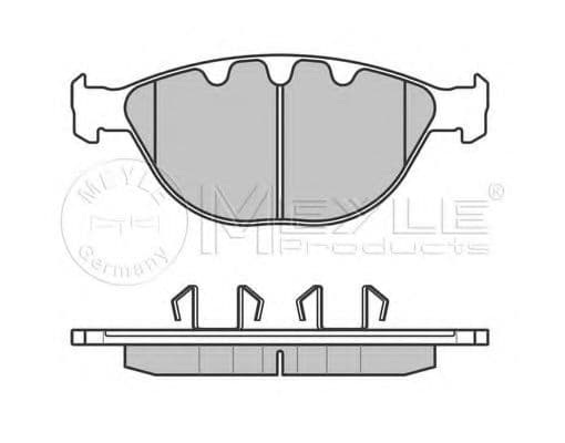 025 237 9120 Meyle Гальмівні колодки