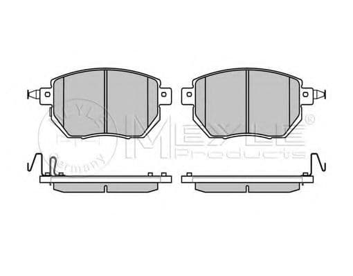 025 240 5615/W Meyle Гальмівні колодки