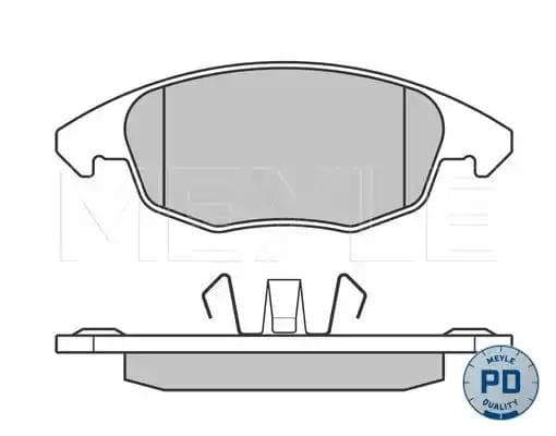 0252453818PD Meyle Гальмівні колодки