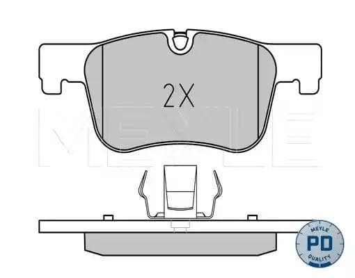 0252550618PD Meyle Гальмівні колодки