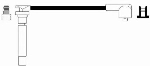 38813 NGK Провод зажигания для Nissan Micra