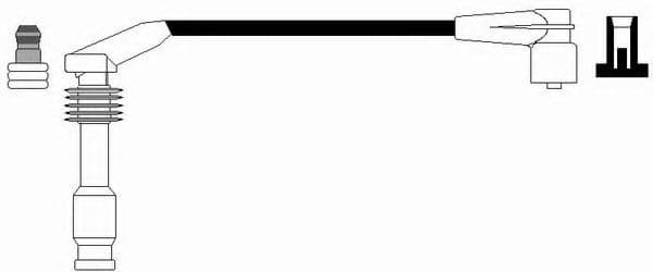 44088 NGK Дріт запалювання