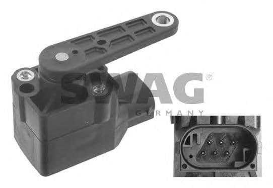 10 93 7150 SWAG Датчик угла наклона фар