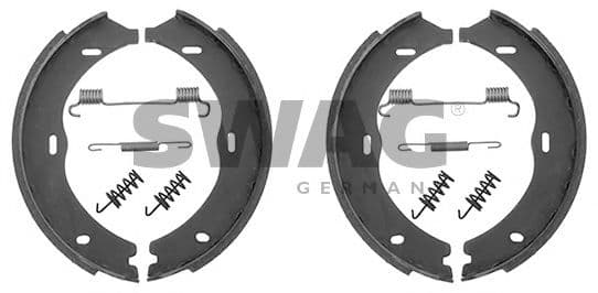 10 93 8532 SWAG Колодки ручника