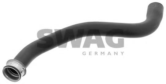 10 94 6429 SWAG Патрубок радіатора системи охолодження двигуна для Mercedes C-Class