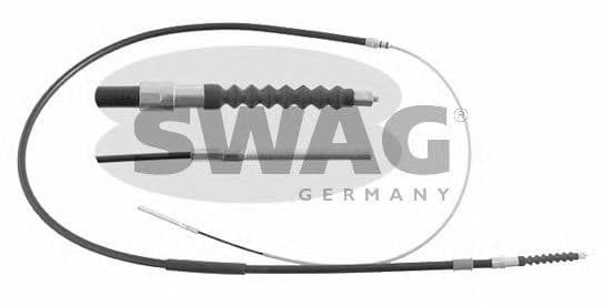 20 92 7472 SWAG Трос ручного гальма для BMW X5