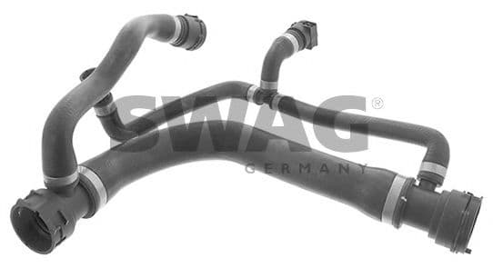 20 94 5819 SWAG Патрубок радіатора системи охолодження двигуна для BMW 7 Series