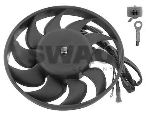30 90 6999 SWAG Вентилятор системи охолодження двигуна