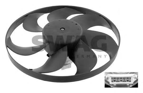 30 91 0279 SWAG Вентилятор системи охолодження двигуна