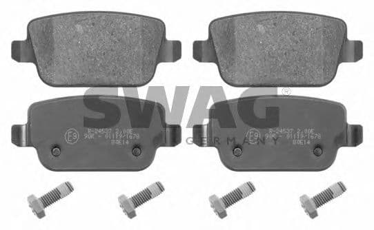 50 91 6642 SWAG Гальмівні колодки