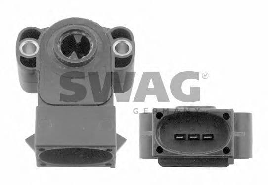 50 92 7501 SWAG Датчик положения дроссельной заслонки