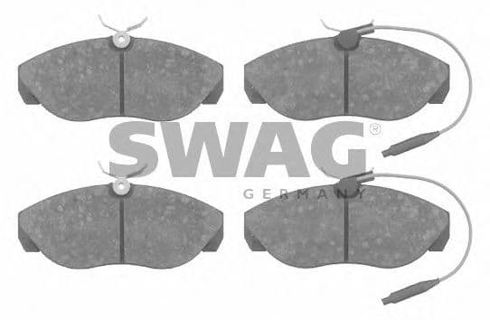 62 91 6240 SWAG Гальмівні колодки