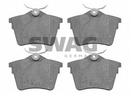 62 91 6548 SWAG Тормозные колодки