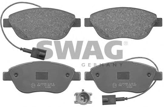 70 11 6057 SWAG Гальмівні колодки