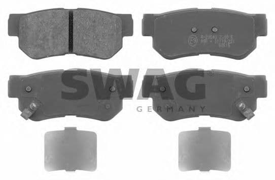 90 91 6675 SWAG Гальмівні колодки