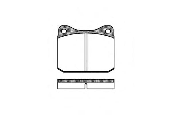 2010.00 Roadhouse Гальмівні колодки для Volkswagen LT