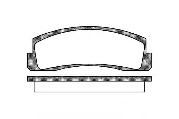 2103.00 Roadhouse Гальмівні колодки для Chevrolet Niva