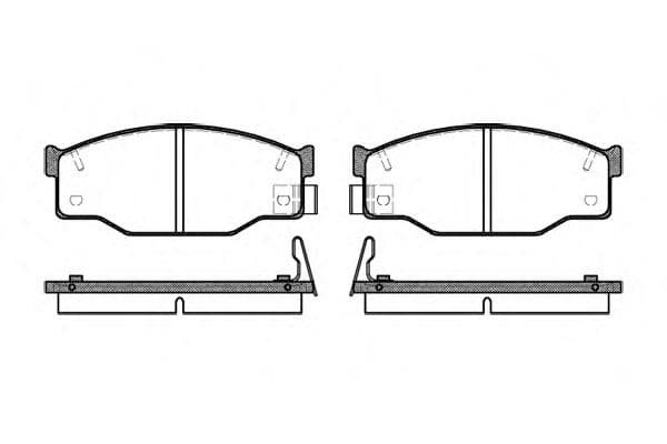 2195.14 Roadhouse Тормозные колодки