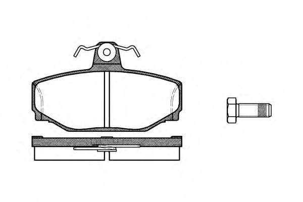 2297.00 Roadhouse Гальмівні колодки