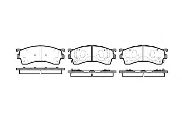 2415.12 Roadhouse Гальмівні колодки