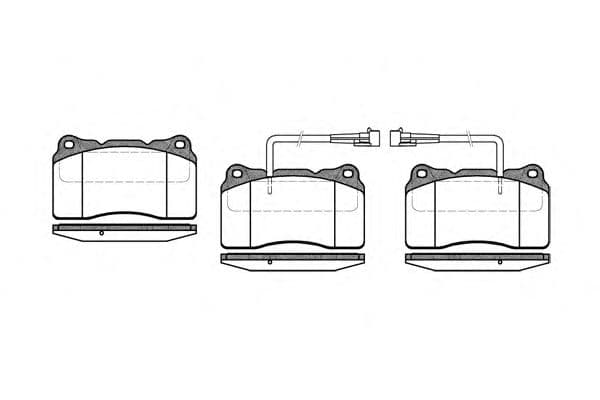 2666.02 Roadhouse Гальмівні колодки