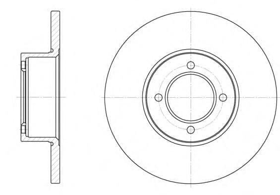 6127.00 Roadhouse Тормозной диск