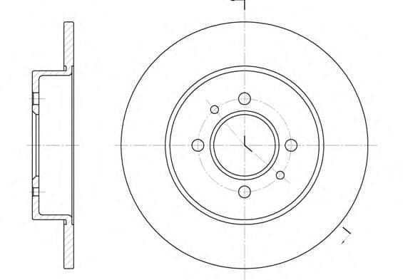 6239.00 Roadhouse Тормозной диск