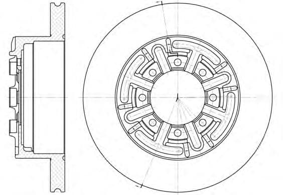 6420.00 Roadhouse Гальмівний диск