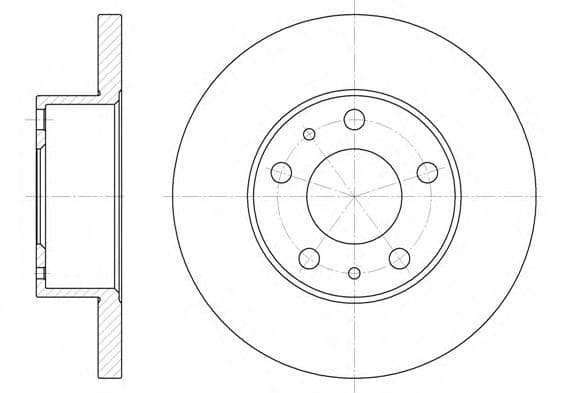 6473.00 Roadhouse Гальмівний диск