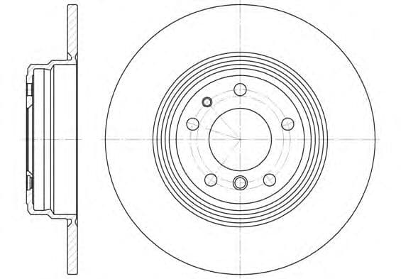 6510.00 Roadhouse Тормозной диск