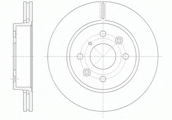6523.10 Roadhouse Тормозной диск