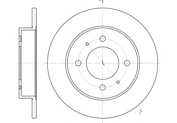 6627.00 Roadhouse Гальмівний диск
