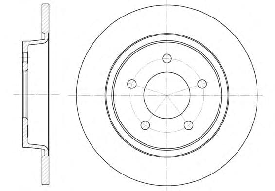 6880.00 Roadhouse Гальмівний диск