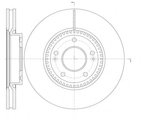 6988.10 Roadhouse Гальмівний диск