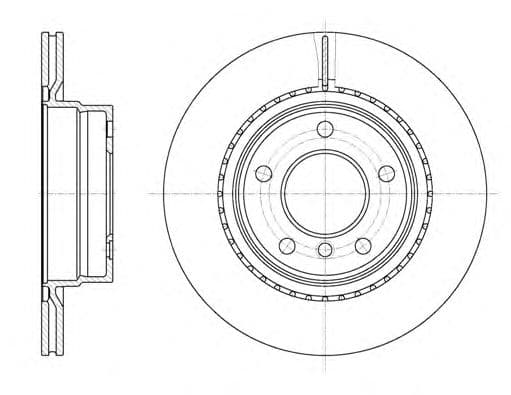 61231.10 Roadhouse Гальмівний диск