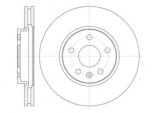 61313.10 Roadhouse Гальмівний диск