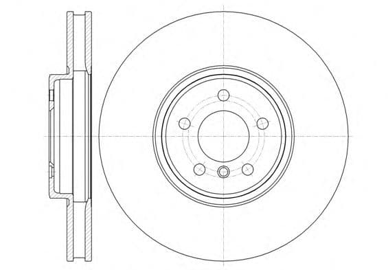 61333.10 Roadhouse Гальмівний диск