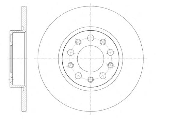61426.00 Roadhouse Гальмівний диск