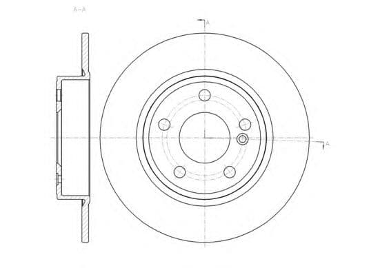 61465.00 Roadhouse Гальмівний диск