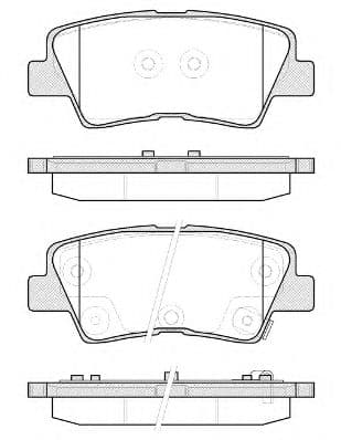 21362.52 Roadhouse Гальмівні колодки