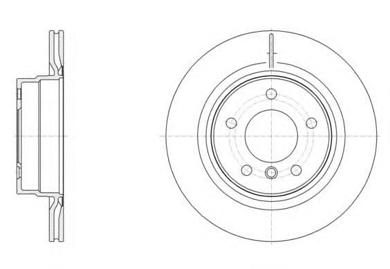 61495.10 Roadhouse Гальмівний диск