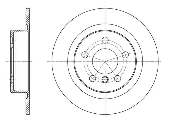 6159700 Roadhouse Тормозной диск