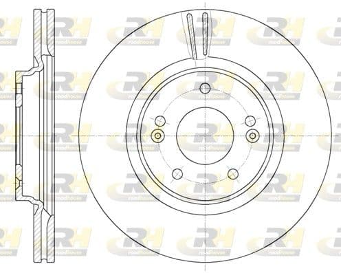 6178110 Roadhouse Гальмівний диск для Hyundai ix35
