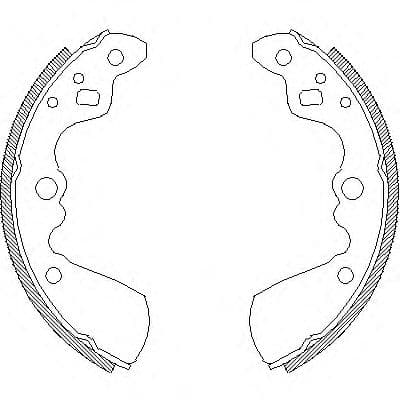 4019.00 Remsa Гальмівні колодки для Suzuki Swift