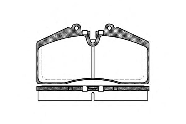 0288.00 Remsa Тормозные колодки